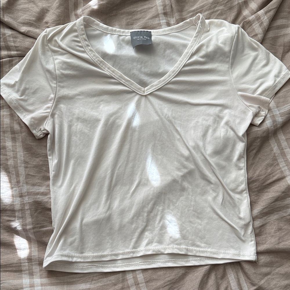 White v neck